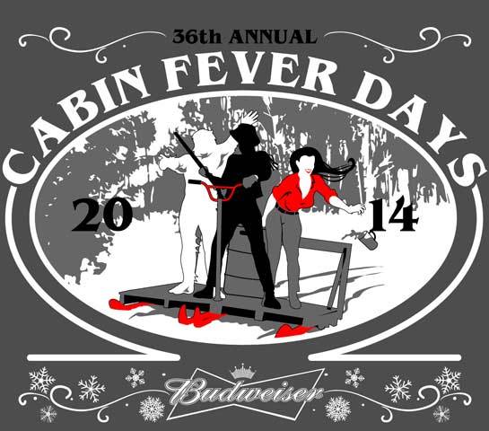 2014 Cabin Fever Days Artwork
