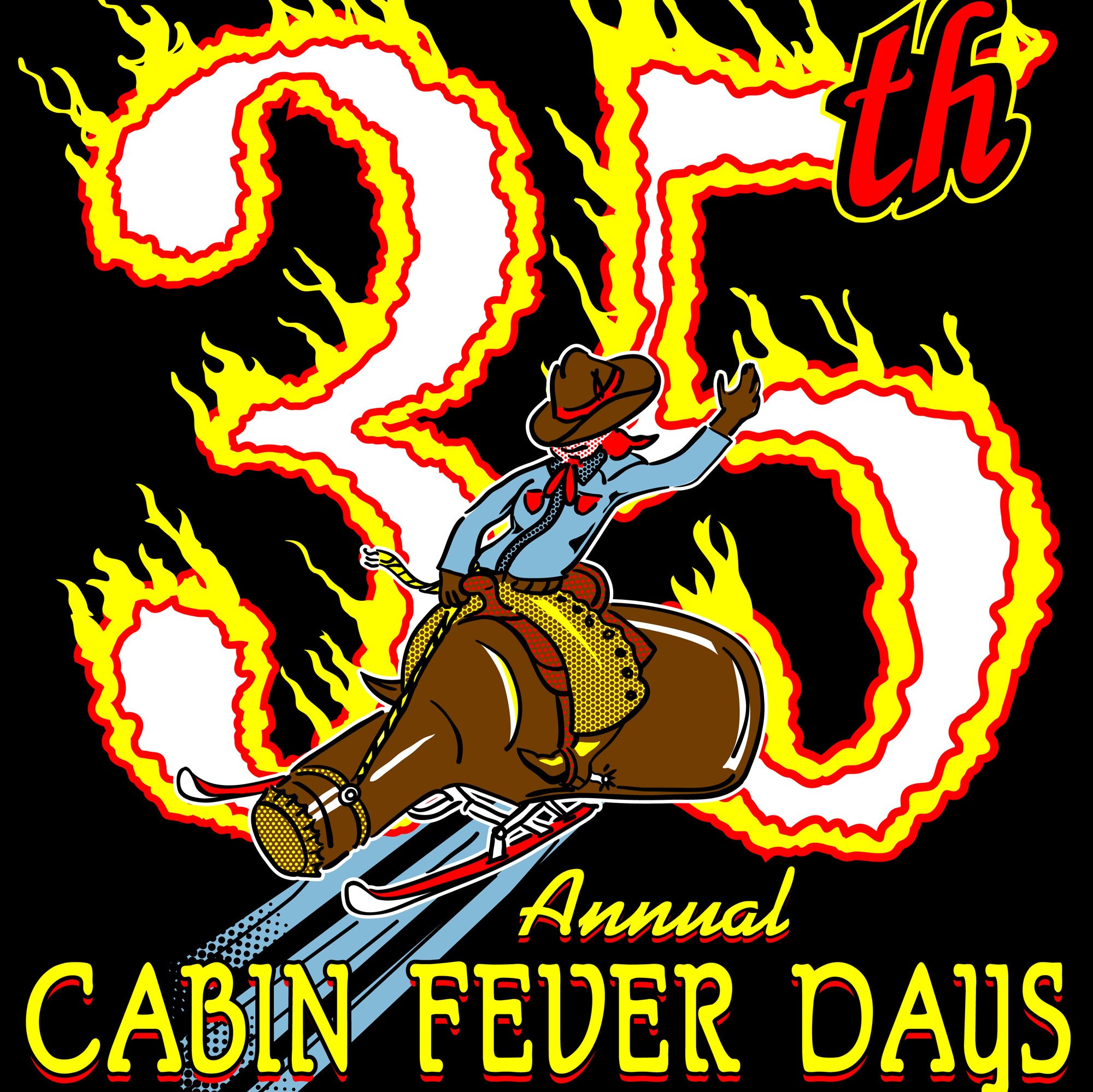 2013 Cabin Fever Days Artwork